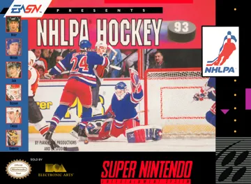 NHLPA Hockey 93 (USA) box cover front